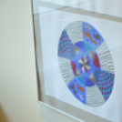 Mandala kiállítás a Huszár Gál Városi Könyvtárban ( Fotó: Patács Judit )