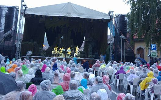 Az eső ellenére szabadtéren is bemutatták A dzsungel könyvét