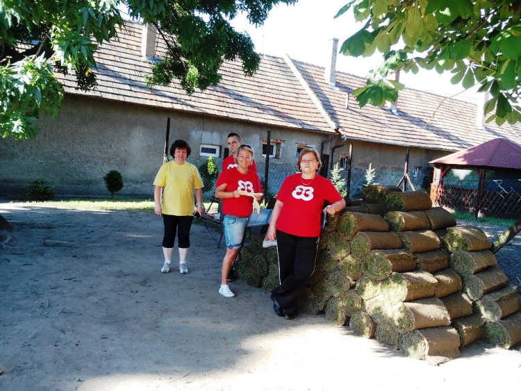 Zöldbe borult az Ostermayer Óvoda 