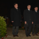 Kegyeleti megemlékezés a Gyásztéren (Fotó: Nagy Mária)