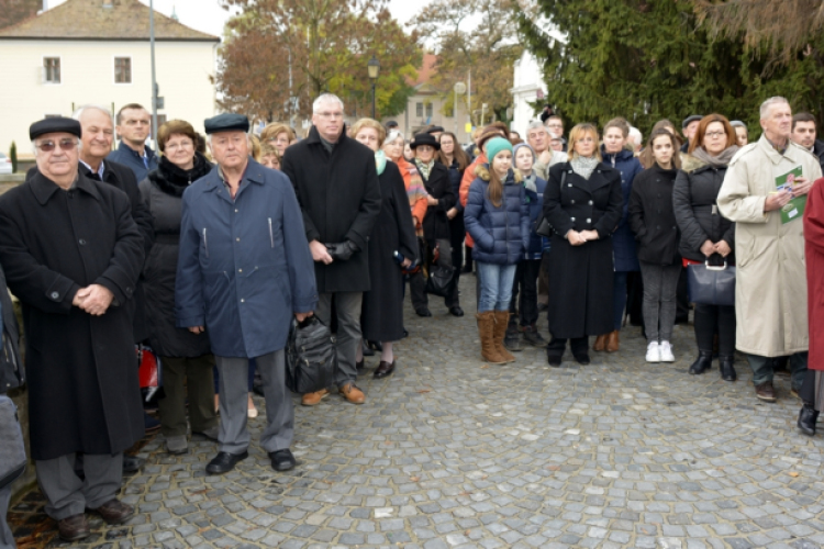 Fekete István szobor avatási ünnepség