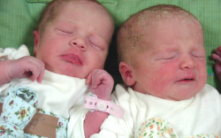 Kéri Petra és Laura; 2630g és 2820 g