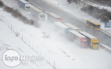 Óránkénti akár 100 kilométeres szél