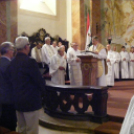 Németh László atya aranymiséje Mosonban