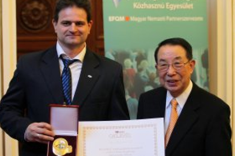 Mosonmagyaróvári cégek az IIASA-Shiba Díjátadón