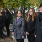 Megemlékezés a Mosoni temetőben (Fotó: Nagy Mária)