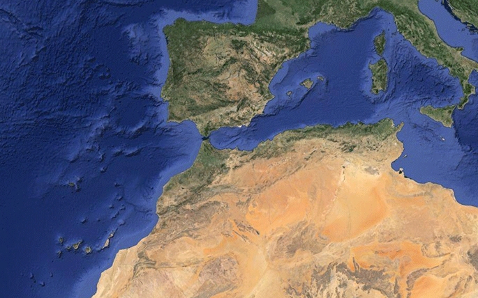 Mi ez a fehér izé Spanyolország déli csücskében, ami még a világűrből is látszik?