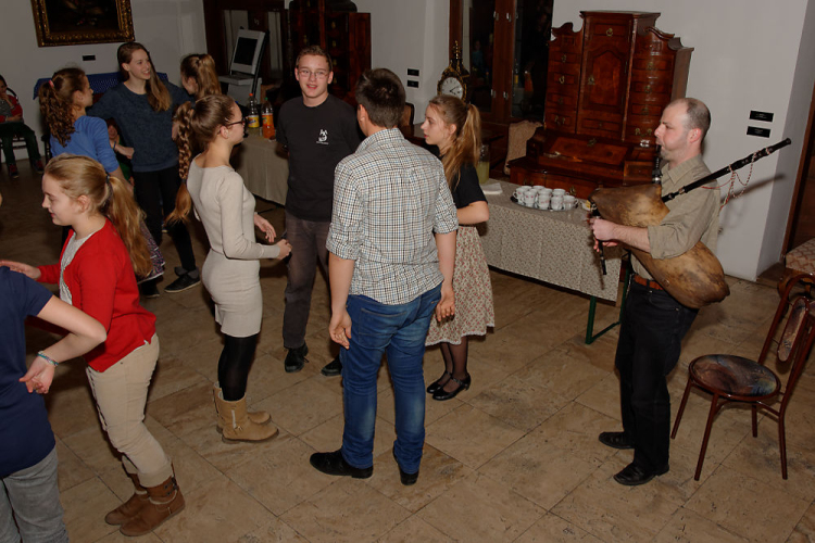 A Hansági Múzeum és a Lajta Néptáncegyesület farsangi mulatsága 2015 (Fotó: Horváth Attila)