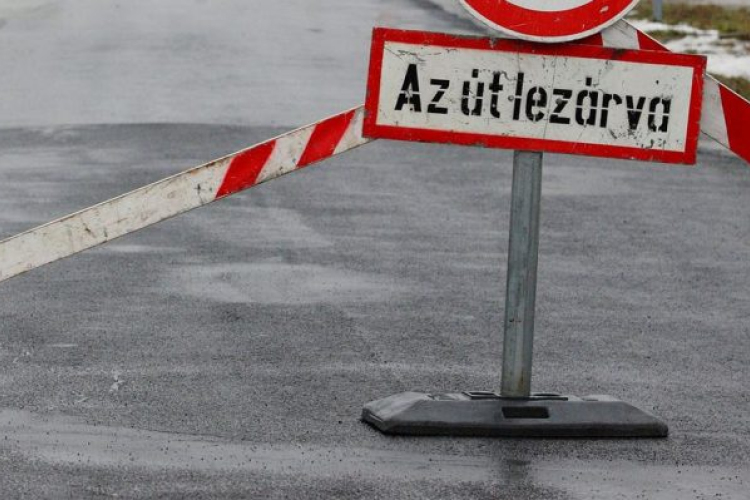 Felújítási munkák folynak a Honvéd utcában, útlezárásra kell számítani