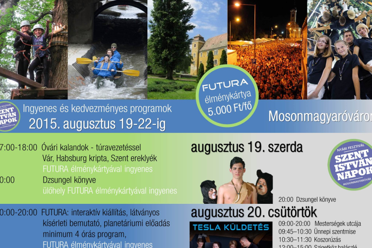 FUTURA Élménykártya