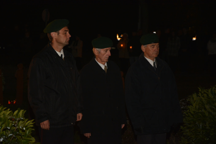 Kegyeleti megemlékezés a Gyásztéren (Fotó: Nagy Mária)