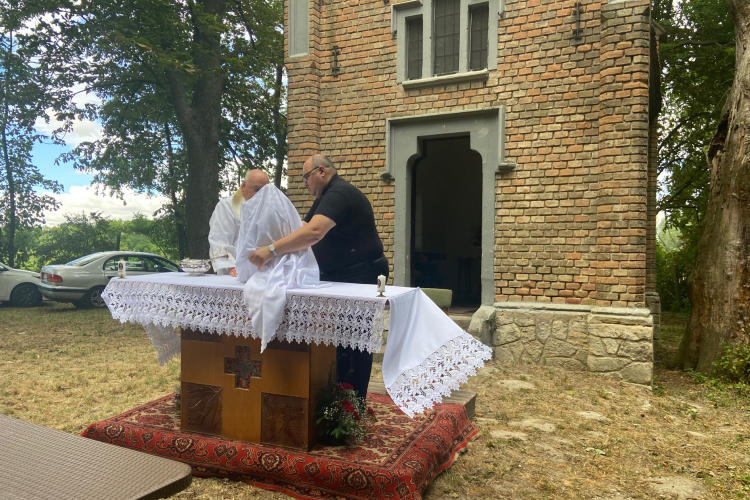 Megáldották az új Piéta-szobrot - fotók