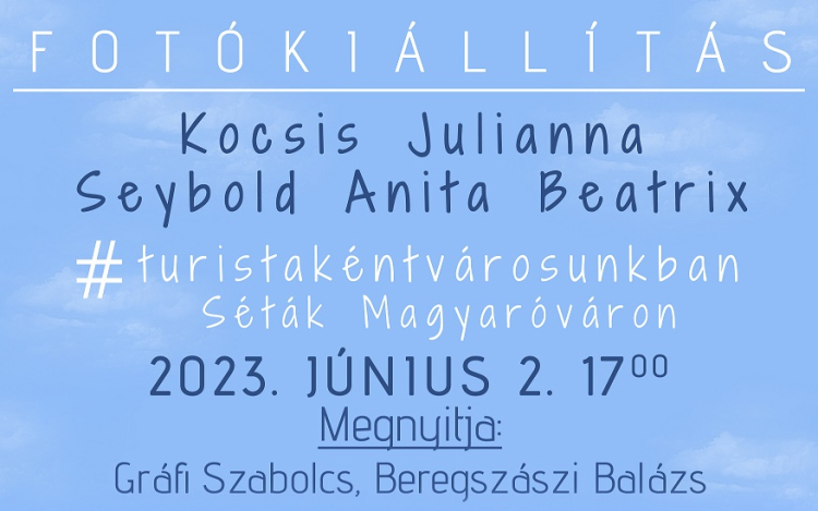 Fotókiállítás Kocsis Julianna és Seybold Anita Beatrix munkáiból a Huszár Gál Városi Könyvtárban