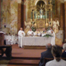 Németh László atya aranymiséje Mosonban