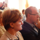 A Mosonmagyaróvári Tanoda ünnepélyes projektnyitó rendezvényére a Családok Átmeneti Otthonában. 