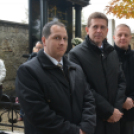 Megemlékezés a Mosoni temetőben (Fotó: Nagy Mária)