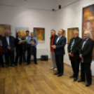 Varga György festő- és iparművész Megfestett idő című kiállítása