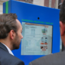 Információs pont átadása