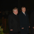 Kegyeleti megemlékezés a Gyásztéren (Fotó: Nagy Mária)