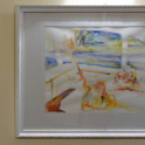 Óvárosi esték - meditatív impressziók: Karczagi Endre festőművész és Vizsy Ferenc író beszélgetőestje (fotó: Horváth Attila)