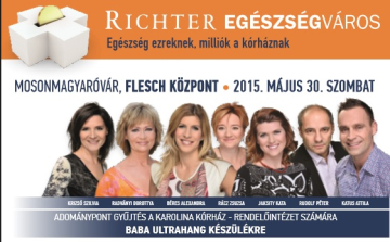 MA: Richter Egészségváros Mosonmagyaróvár