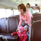 Pillangó Óvoda és Mini Bölcsőde - múlt idéző utazás egy Ikarus 55-ös buszon