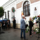 Hőnel Béla emléktábla avatás Mosonmagyaróváron