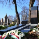 Dr. Sattler János felújított síremlékének ünnepélyes avatása ( Fotó: Patács Judit )
