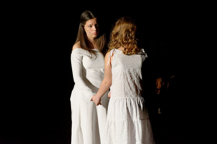 A kis hótündér - Az Ujhelyi Imre Általános Iskola műsora (fotó: Horváth Attila)