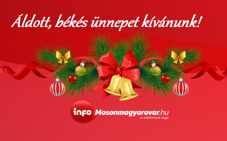 Áldott, békés ünnepeket kívánunk!