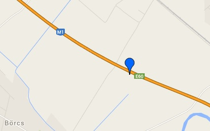 Baleset miatt félpályás útlezárás az M1-es autópályán