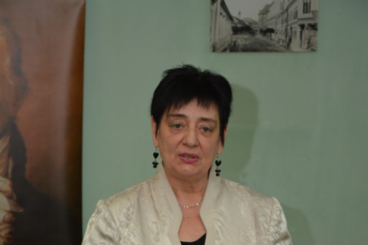 Orbán Júlia előadása (Fotó: Nagy Mária)