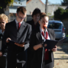 Megemlékezés a Mosoni temetőben (Fotó: Nagy Mária)