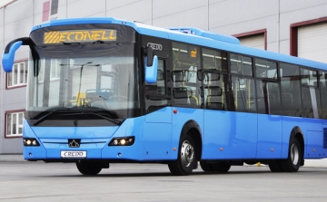 A Kravtex-Kühne cégcsoport Credo buszát teszteli a BKV Zrt.