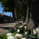 Megemlékezés a Mosoni temetőben (Fotó: Nagy Mária)