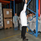 Kőrisfacsemetéket ültettek a diákok a Nolato Magyarország Kft telephelyén