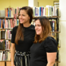 Szabados Ági a Huszár Gál Városi Könyvtárban