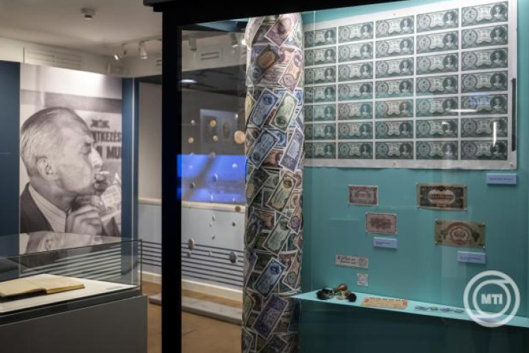 Kiállítás nyílt az Aranyvonatról és a forint születéséről a Magyar Pénzmúzeum és Látogatóközpontban