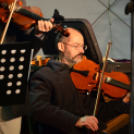 Adventi esték, Lajta Néptáncegyüttes és Kislaptáros zenekar műsora (Fotó: Patács Judit)