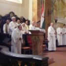 Németh László atya aranymiséje Mosonban