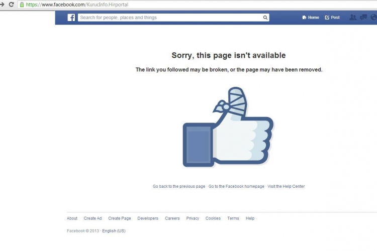 Törölte a Facebook a Kuruc.infót
