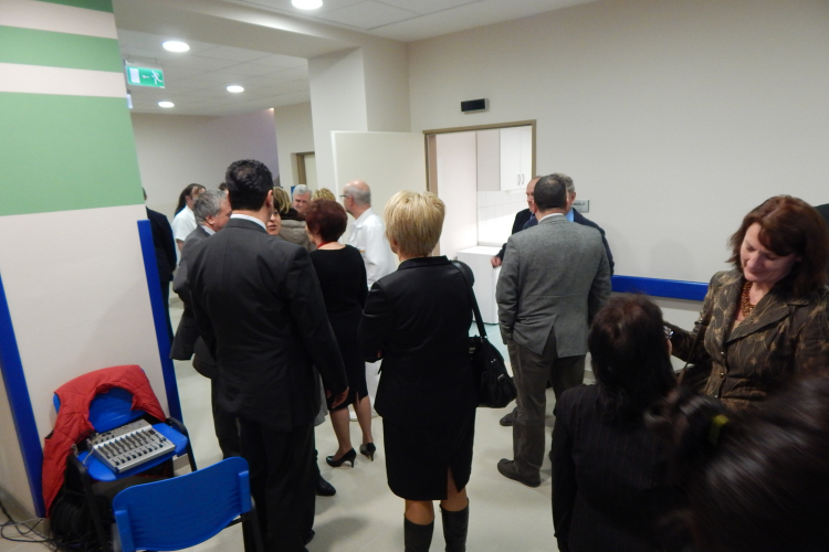 Sürgősségi osztály és CT berendezés, valamint a Rehabilitáció II. felújított Osztályának ünnepélyes átadása