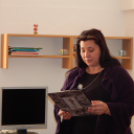 A Mosonmagyaróvári Tanoda ünnepélyes projektnyitó rendezvényére a Családok Átmeneti Otthonában. 