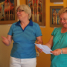 Matusz Péter Pál kiállításának a zárása, nyereménysorsolással (Fotó: Nagy Mária)