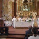 Németh László atya aranymiséje Mosonban