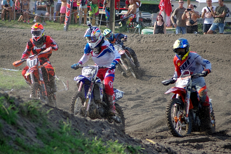 Fehér Géza és a lacházi motocross csapatverseny