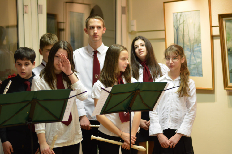 Pintér Éva kiállítás megnyitója (Fotó: Nagy Mária)