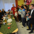 A Veszprém Barabás Duna Takarék KC kézilabda csapat a Gyerekek Átmeneti Otthonában (Fotó: Nagy Mária)