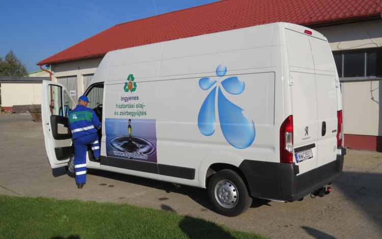 Februárban is háztartási olaj- és zsírbegyűjtés