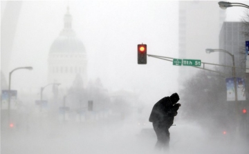 Életveszélyes hideg az Egyesült Államokban - megugrott a fölgázkészlet